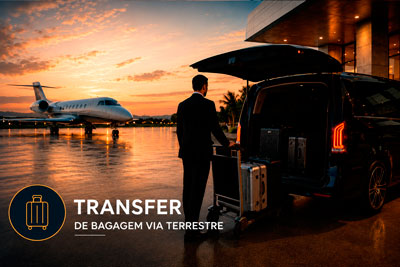 Transfer terrestre de bagagens