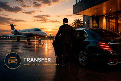 Transfer entre hotel e local de embarque